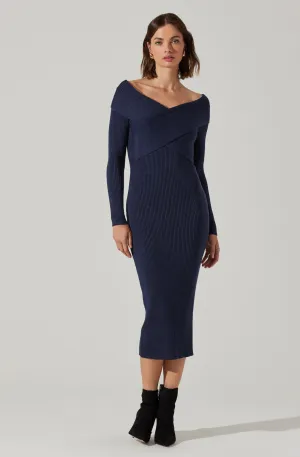 Annona Midi Sweater Dress