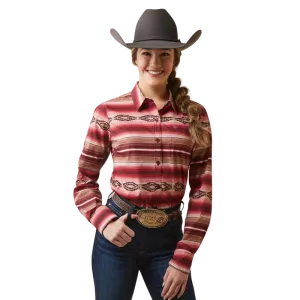 Ariat Women's Team Kirby Blushing Serape Button Down Shirt