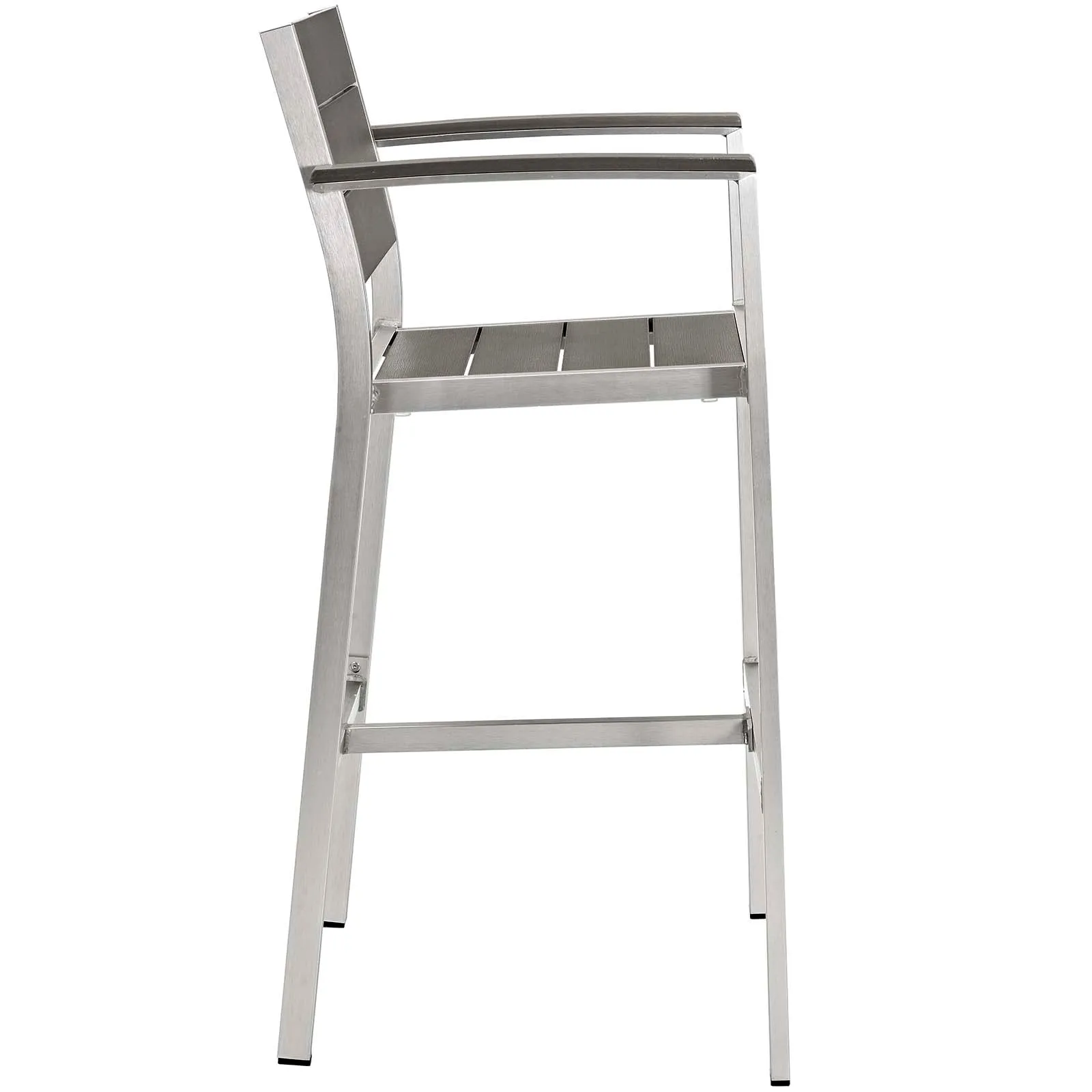 Coast Outdoor Patio Aluminum Bar Stool (Set of 2)