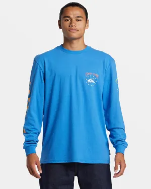 Cosmic Long Sleeve T-Shirt - Nebulas Blue