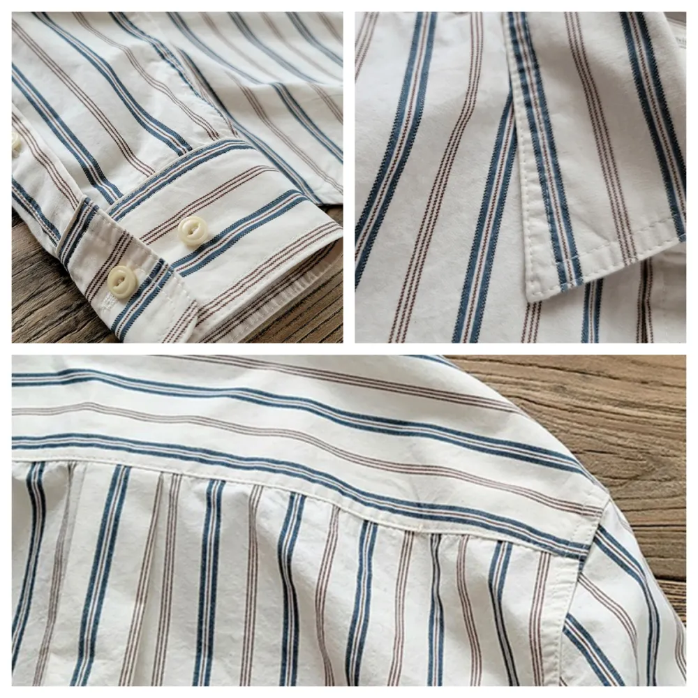 Men's Striped Long Sleeves Shirt