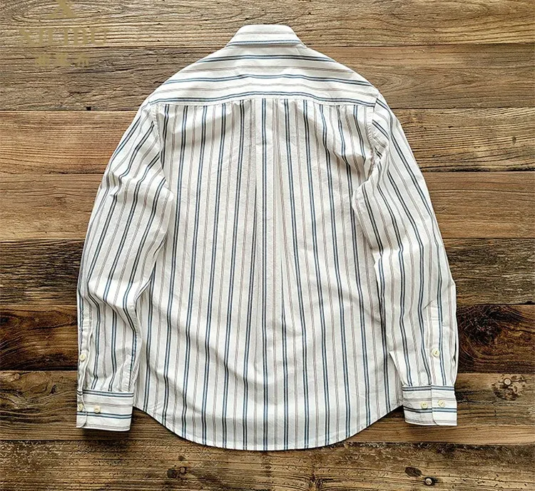 Men's Striped Long Sleeves Shirt