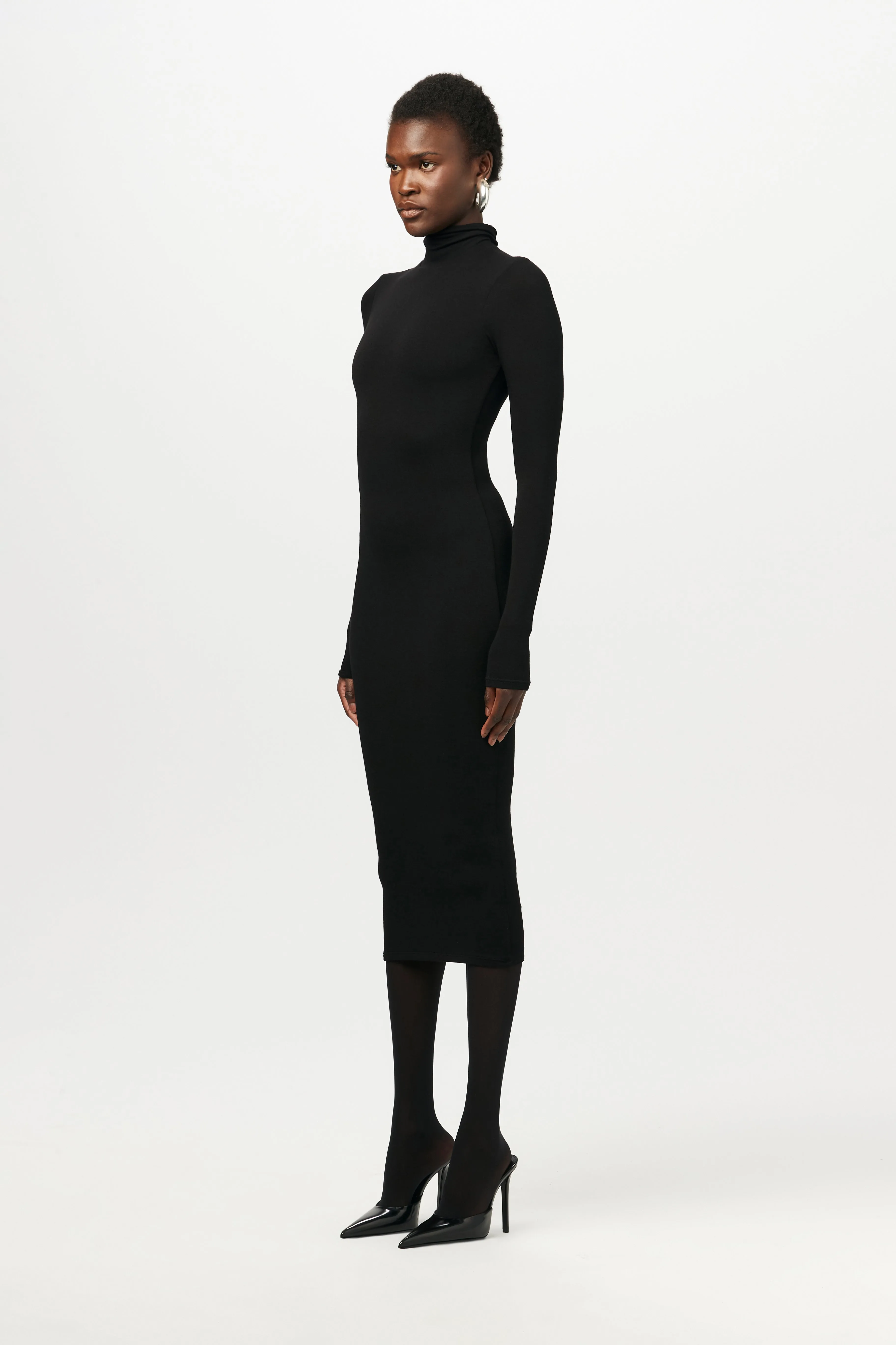 NW Turtleneck Midi Dress