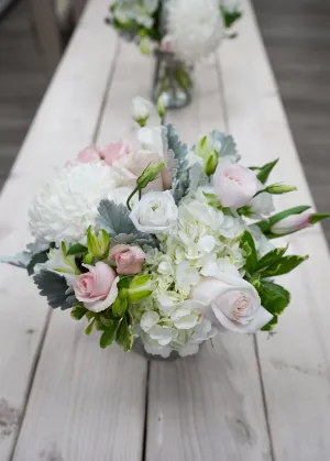 Pastel Garden Centerpiece