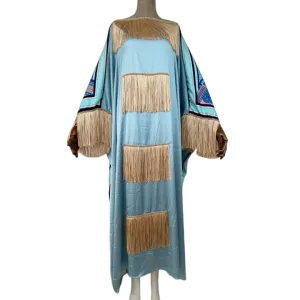 Pre Order: Bohemian Tassel Kaftan Dress - WINI