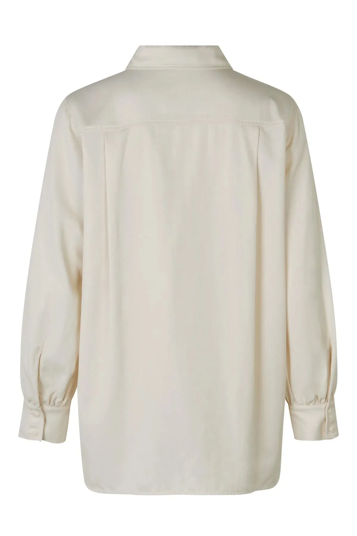 Rabens Saloner Elin Shirt in Ivory