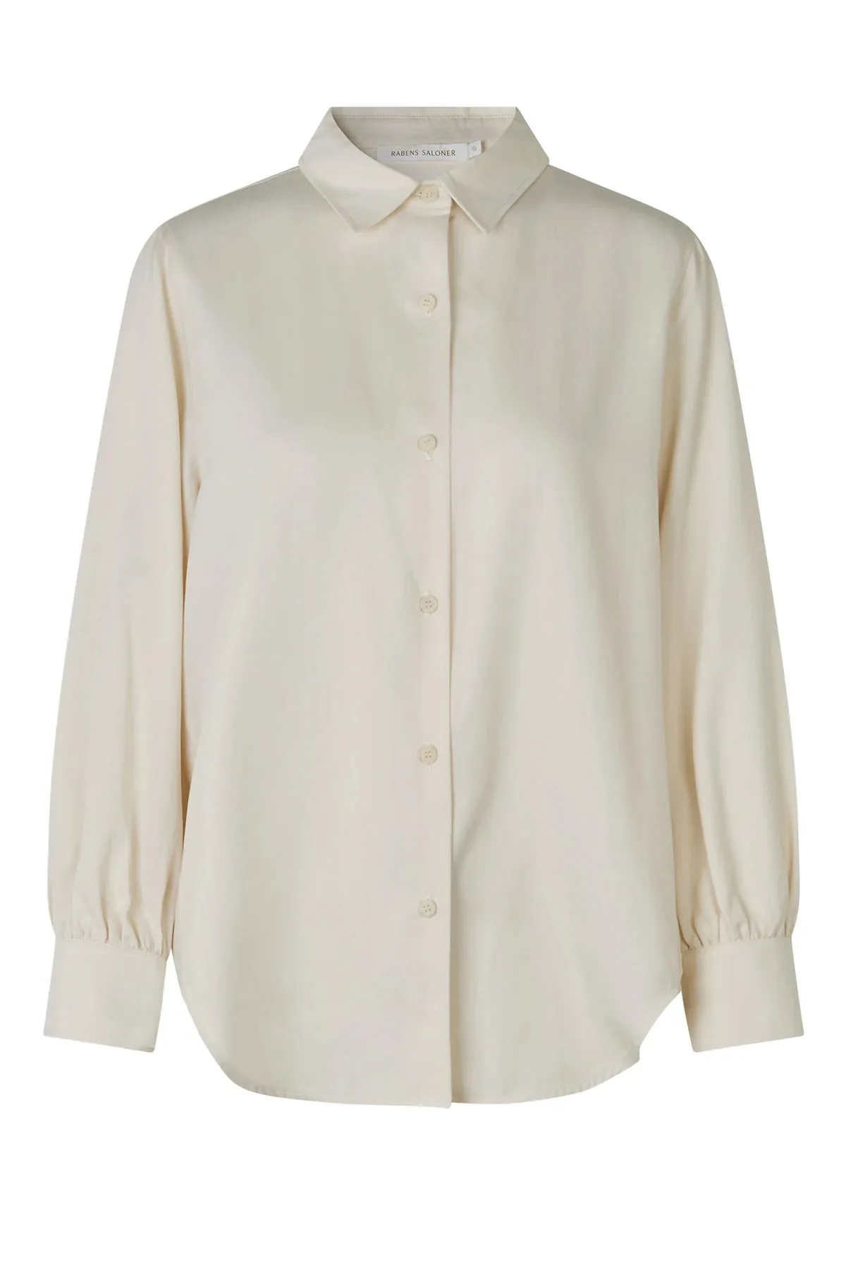 Rabens Saloner Elin Shirt in Ivory