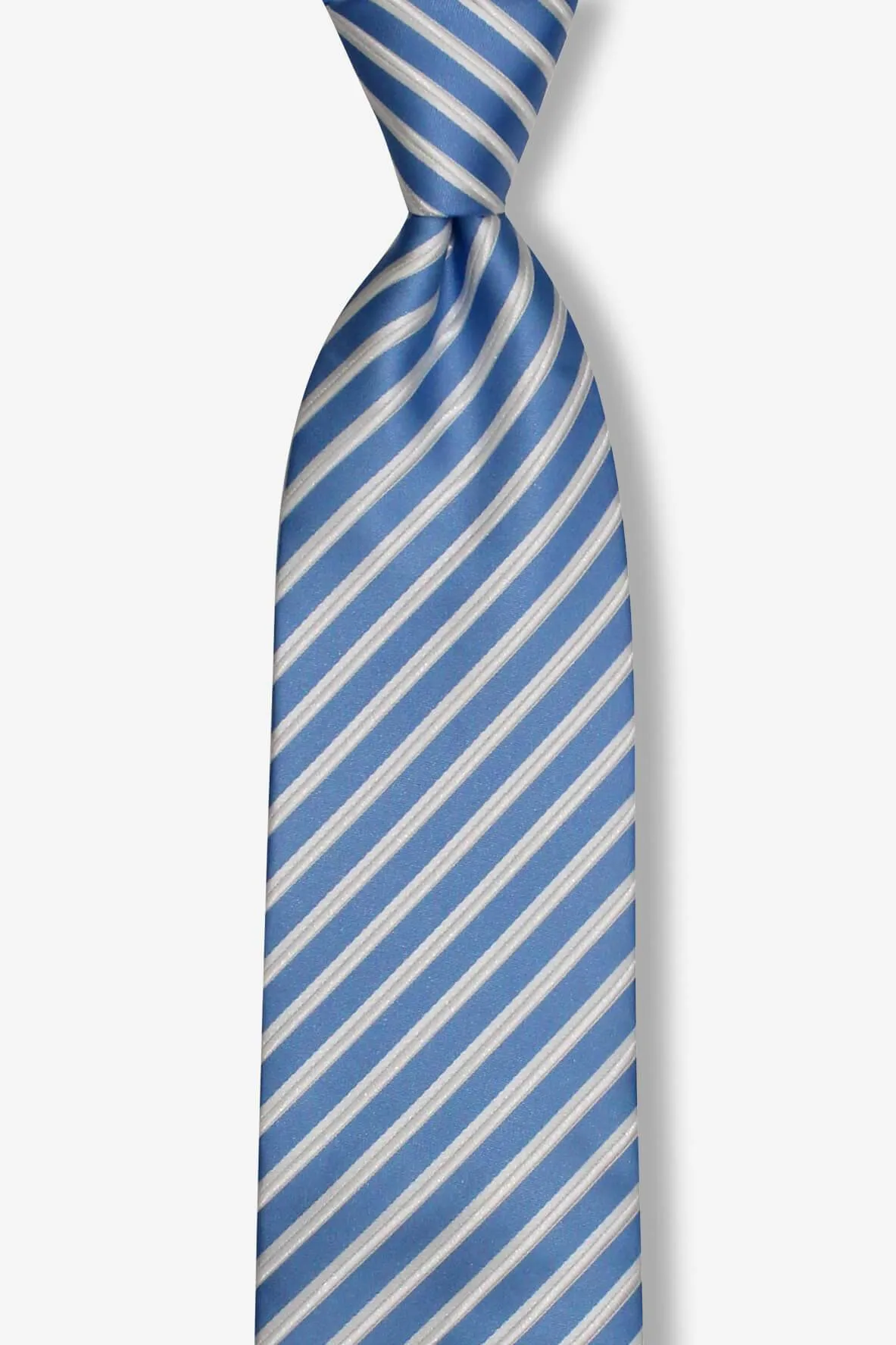 Sky Blue Striped Tie