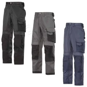 Snickers Original 3 Series Loose fit Duratwill Work Trousers with Kneepad Pockets -3312