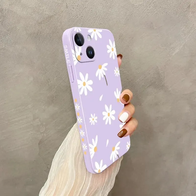 Stylish Daisy Phone Case – Slim, Protective Cover for All iPhone Models