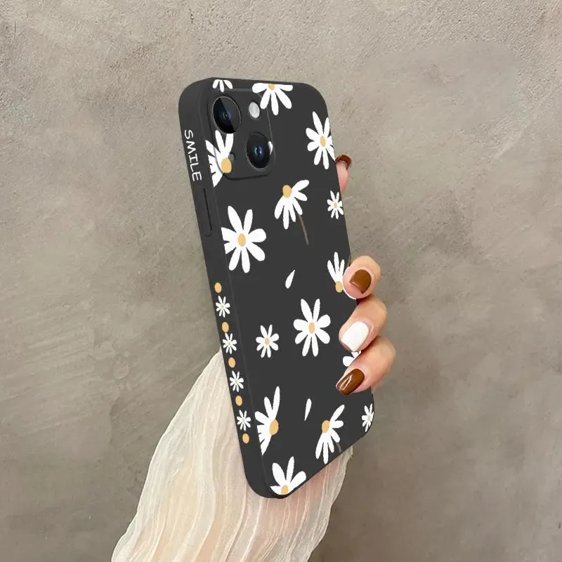 Stylish Daisy Phone Case – Slim, Protective Cover for All iPhone Models