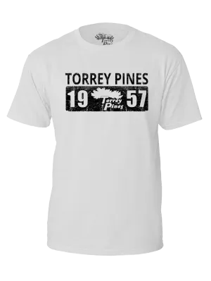 Torrey Pines Premium 1957 Distressed Short Sleeve Tee Shirt