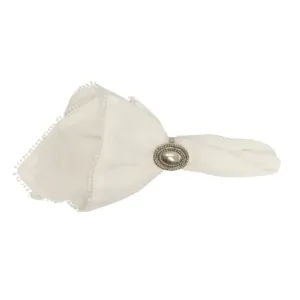 White Bauble Napkin